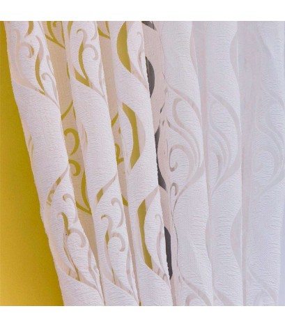 Hook Flowers Jacquard Yarn Window Punching Curtains Shading Purdah