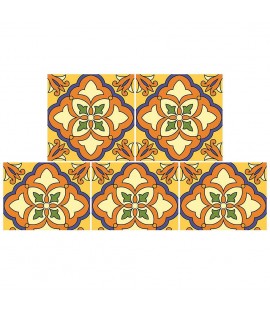 5pcs/set 3D Waterproof DIY Removable Tile Decal Anti Oil PVC Wall Stickers