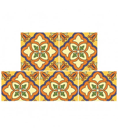 5pcs/set 3D Waterproof DIY Removable Tile Decal Anti Oil PVC Wall Stickers