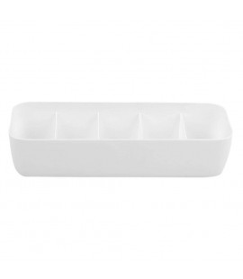 Plastic 3/5 Grids Underwear Bra Socks Storage Box Drawer Closet Organizer