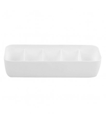 Plastic 3/5 Grids Underwear Bra Socks Storage Box Drawer Closet Organizer